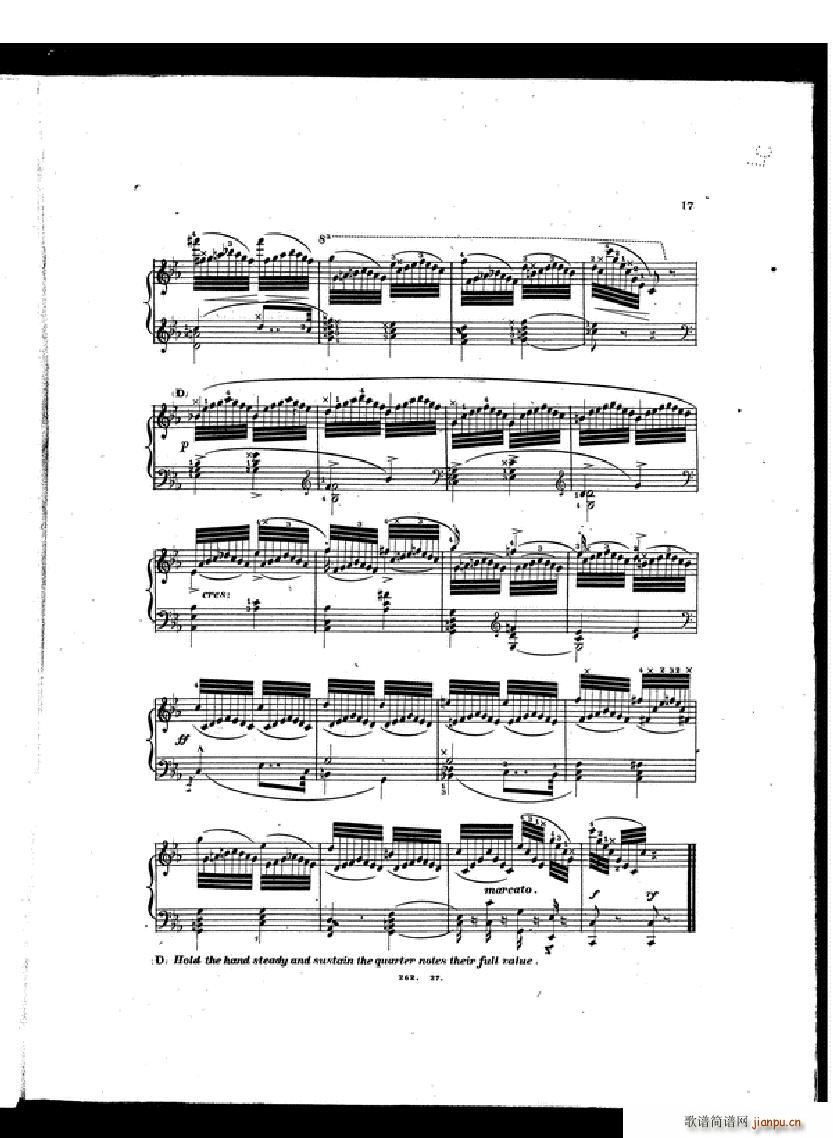 Czerny Etudes de la velocite book II()15