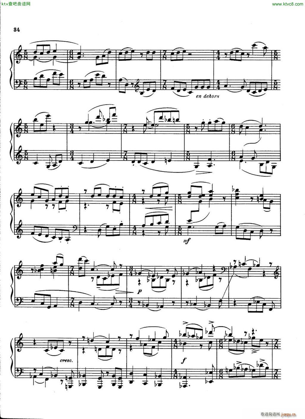 Carter Piano Sonata()34