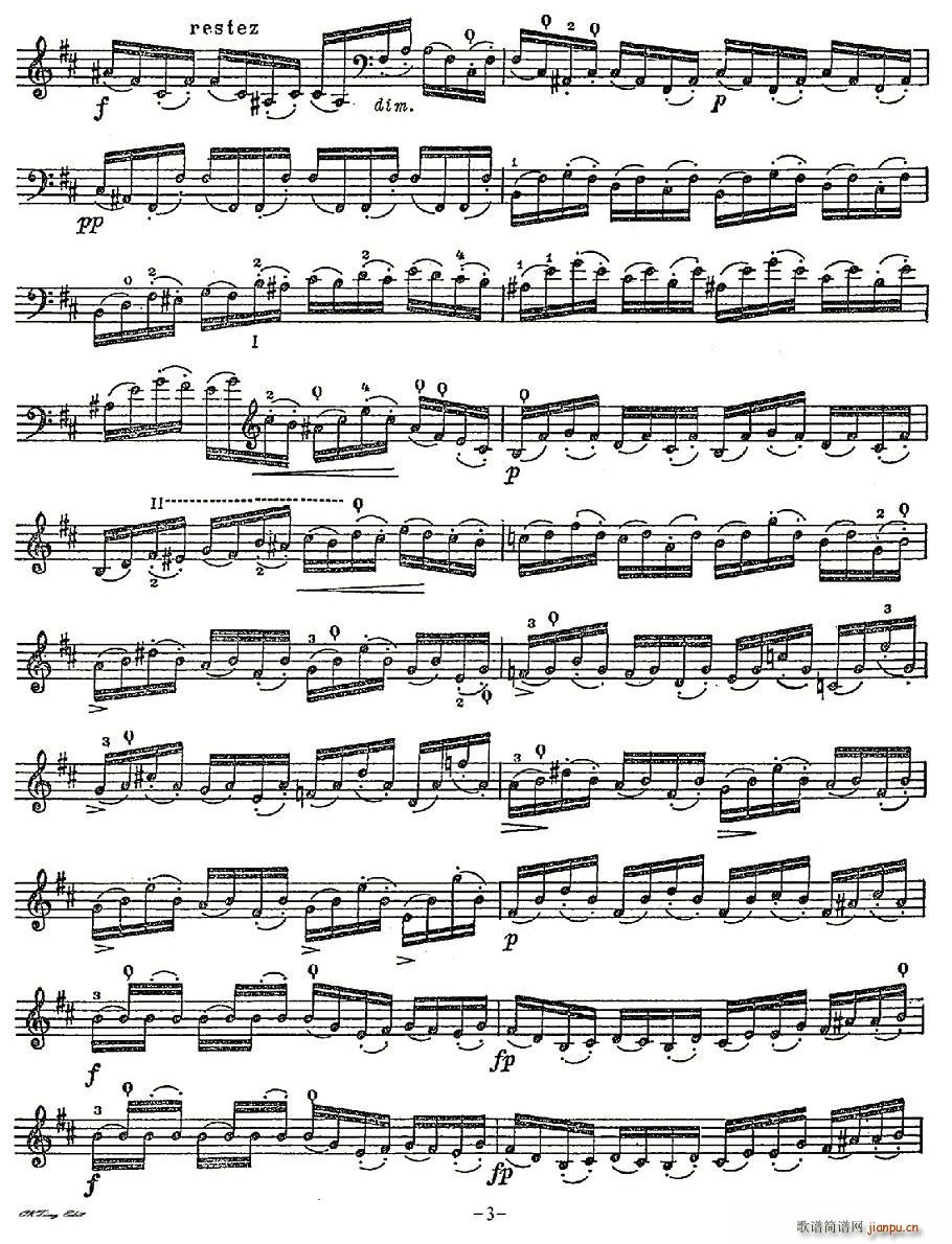 A. Piatti 12 Caprice Op.25()3