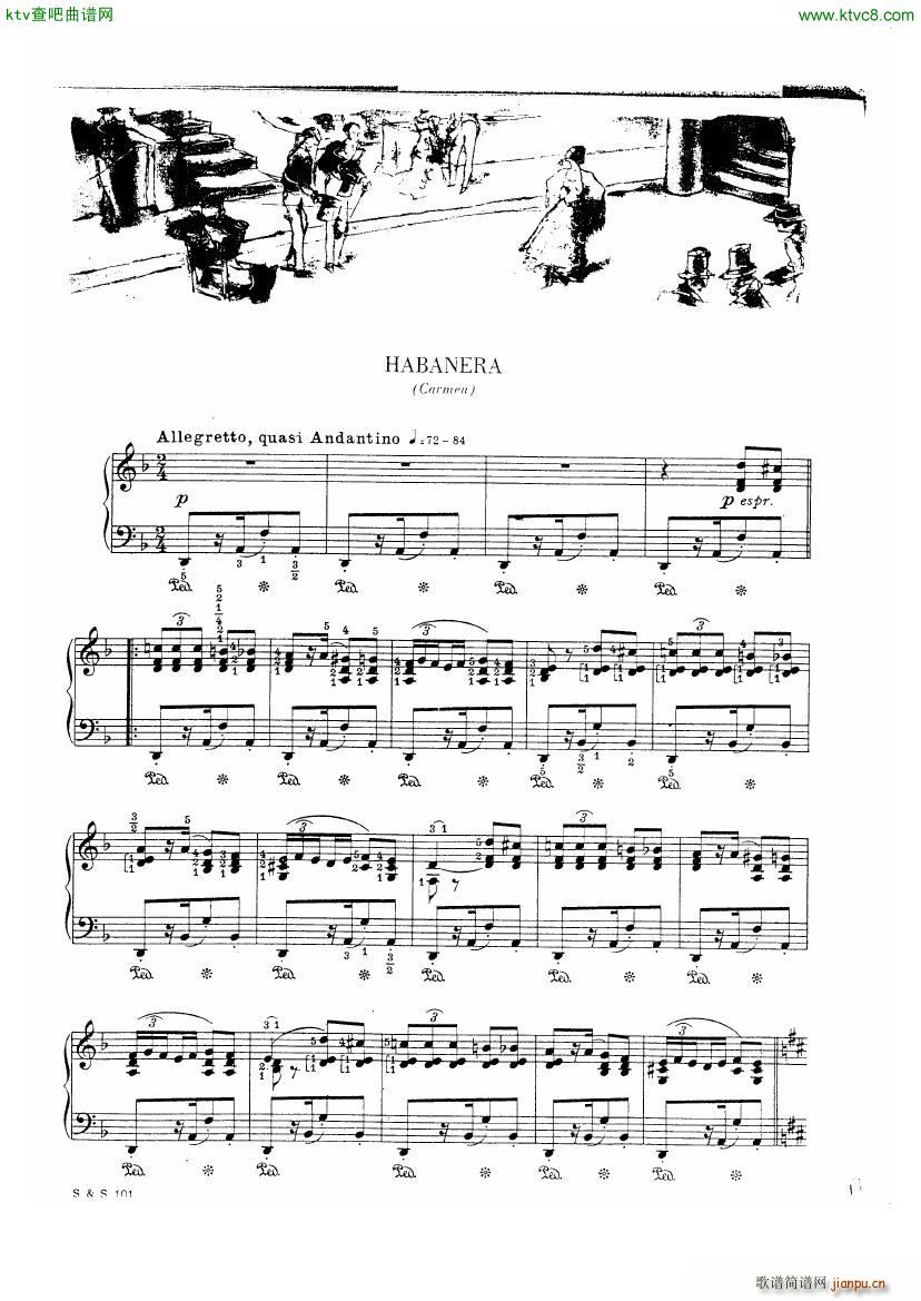 Bizet Godowsky Carmen()12
