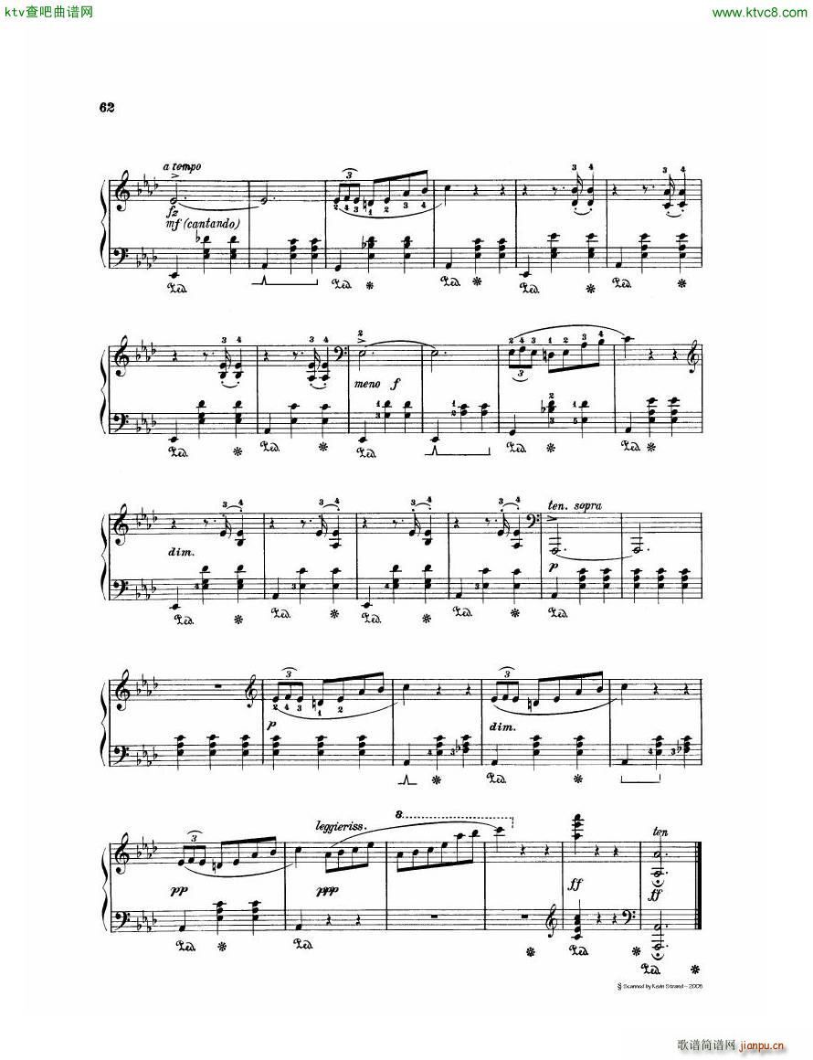Chopin Op 34 No 1 Waltz in Ab major()9