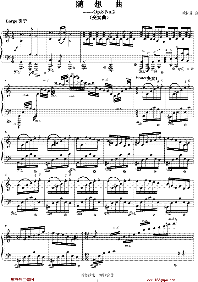 Op.8No.2-ŷ.()1