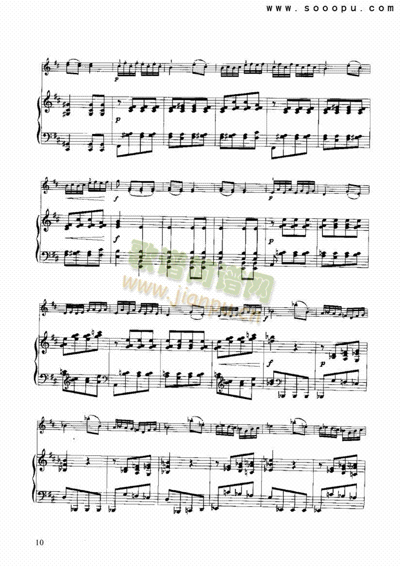 回旋曲弦乐类小提琴(其他乐谱)10