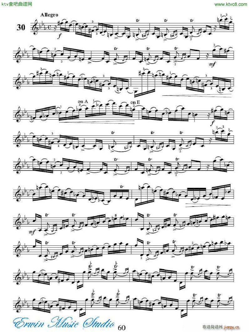 ɶ 42ϰRudolphe Kreutzer 42 Studies 29 34(ʮּ)5