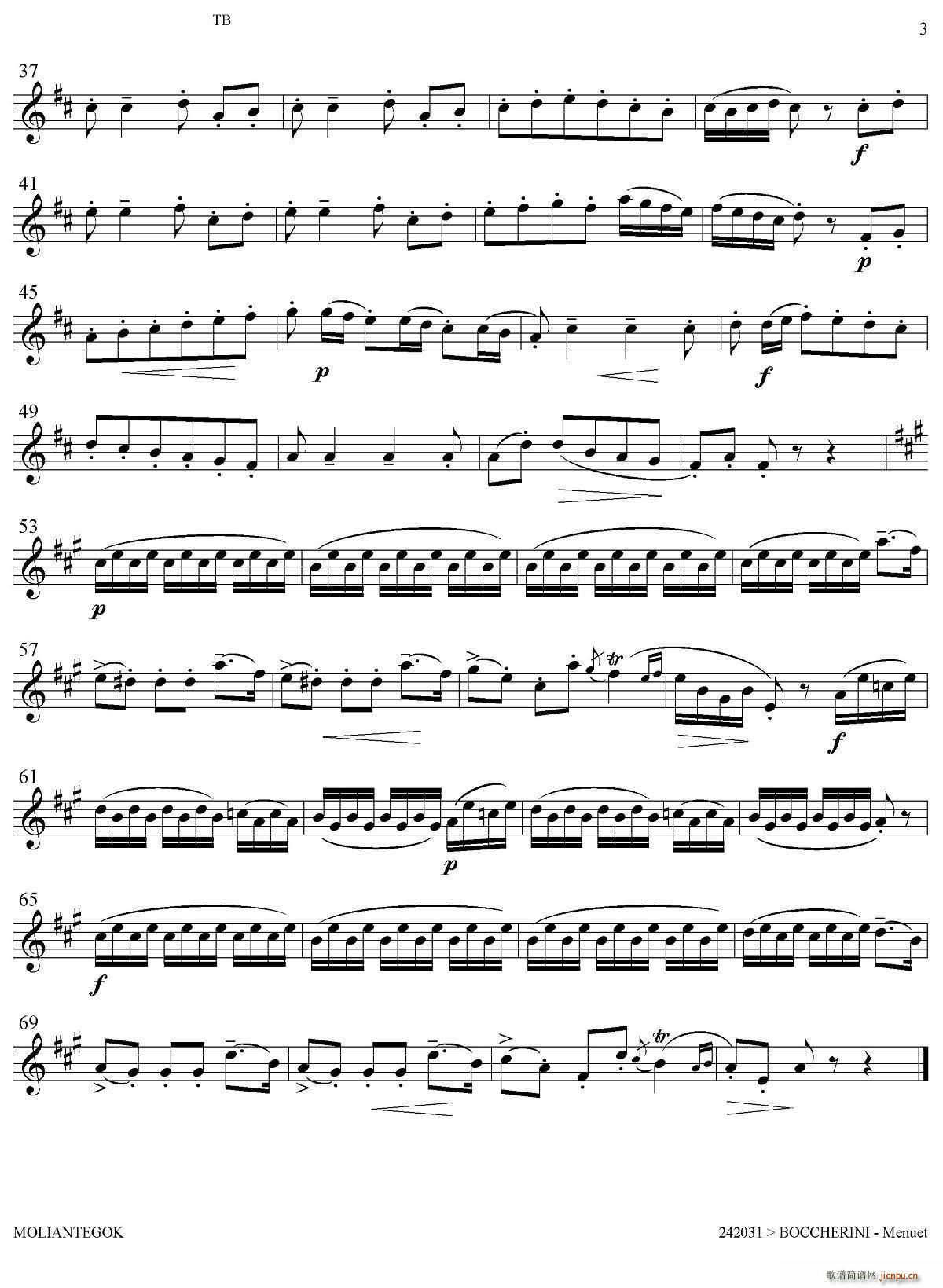 Quintette Op 11 No 5 ()8