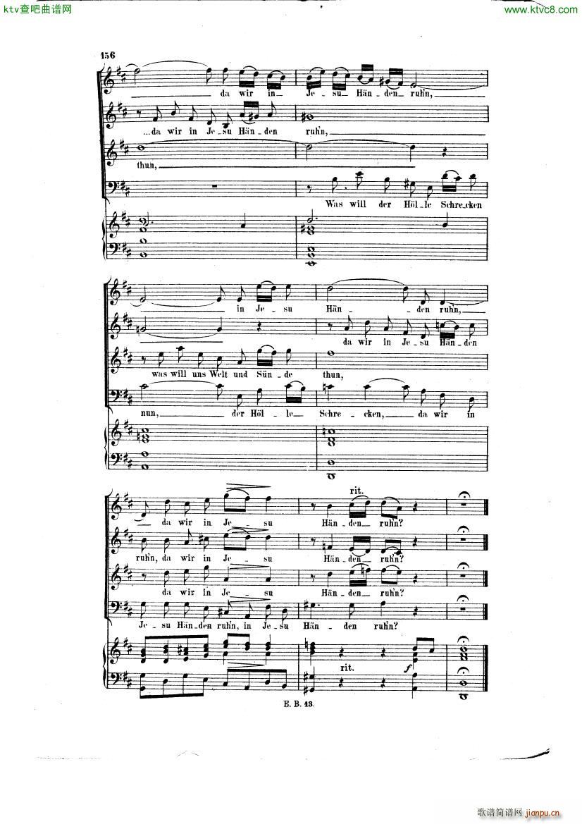 Bach JS BWV 248 Christmas Oratorio No 62 64()7