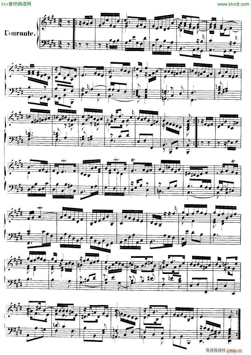 Handel Suite in E major G145 148()3