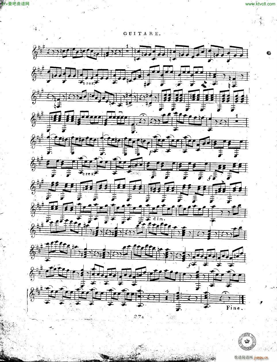 Carulli op 189 3 Duos nocturnes git pno()11