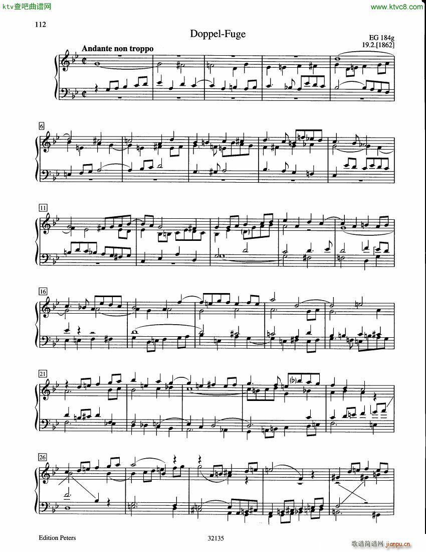 Grieg 7 Fugues EG184a 184g()12