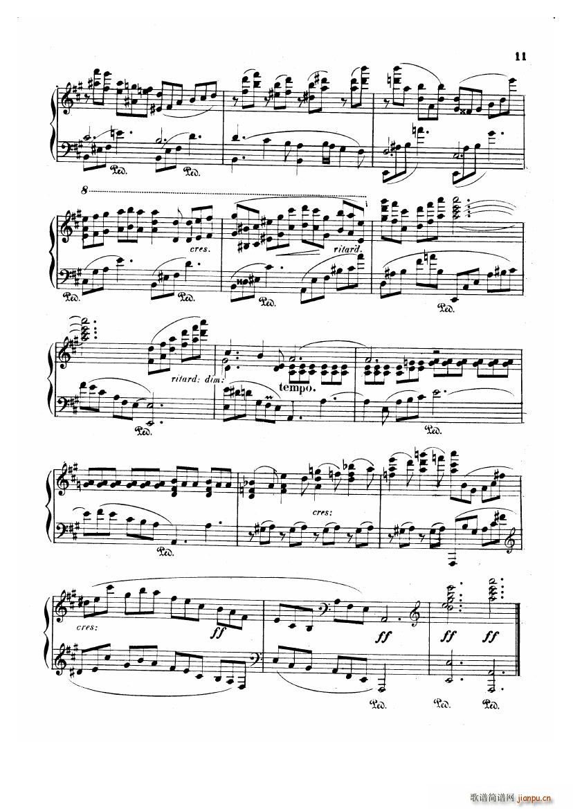 Albeniz op 72 Piano Sonata no 4()11