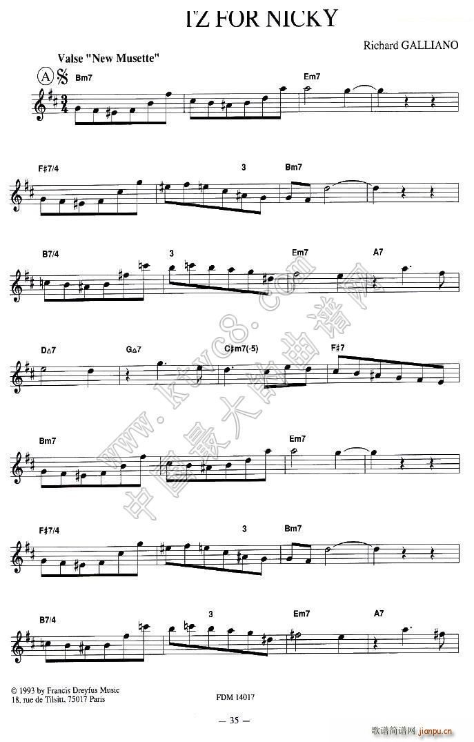 WALTZ FOR NICKY(ַ)1