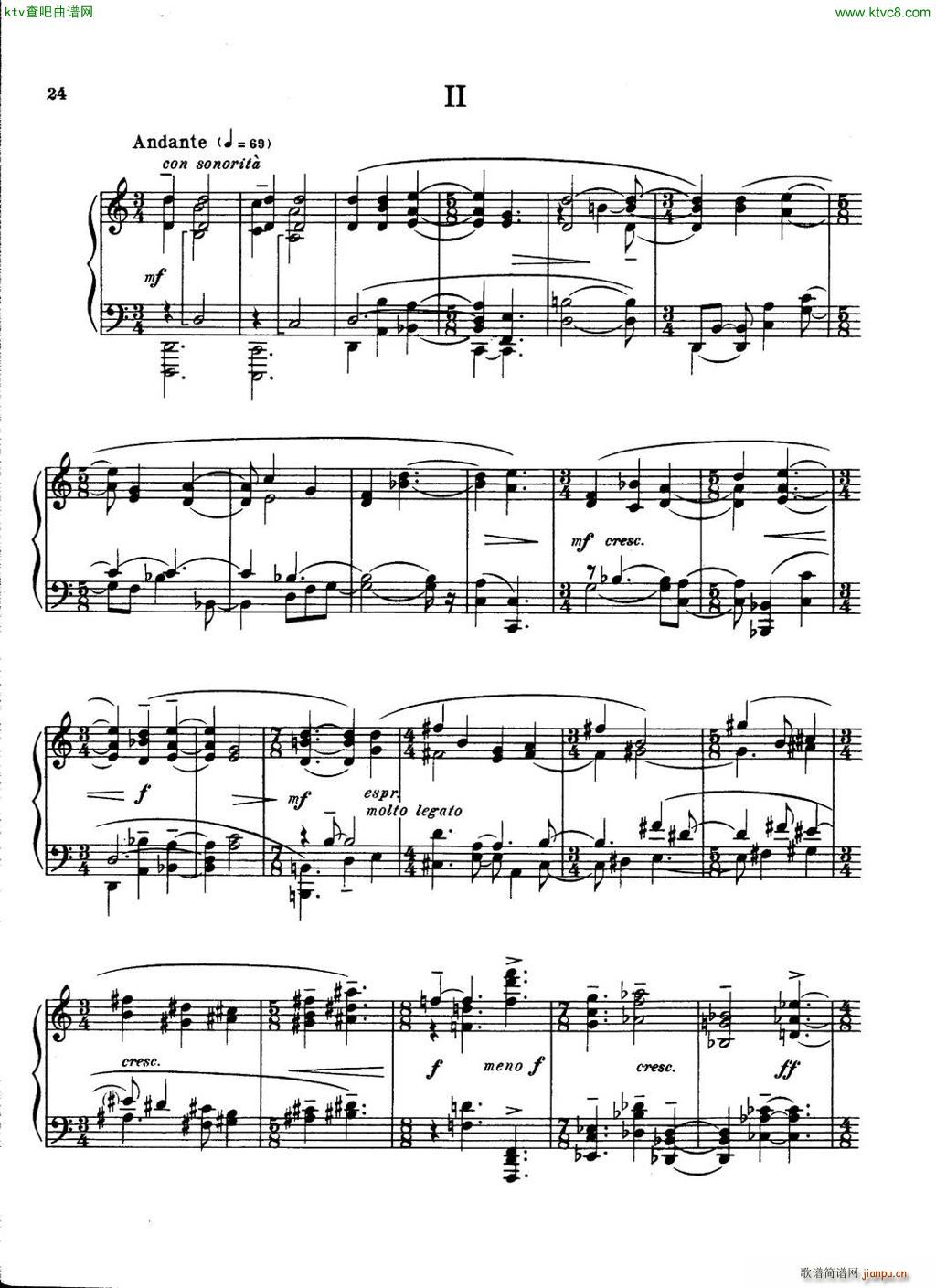 Carter Piano Sonata()24