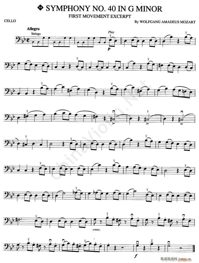SYMPHONY No.40 IN G MINOR()1