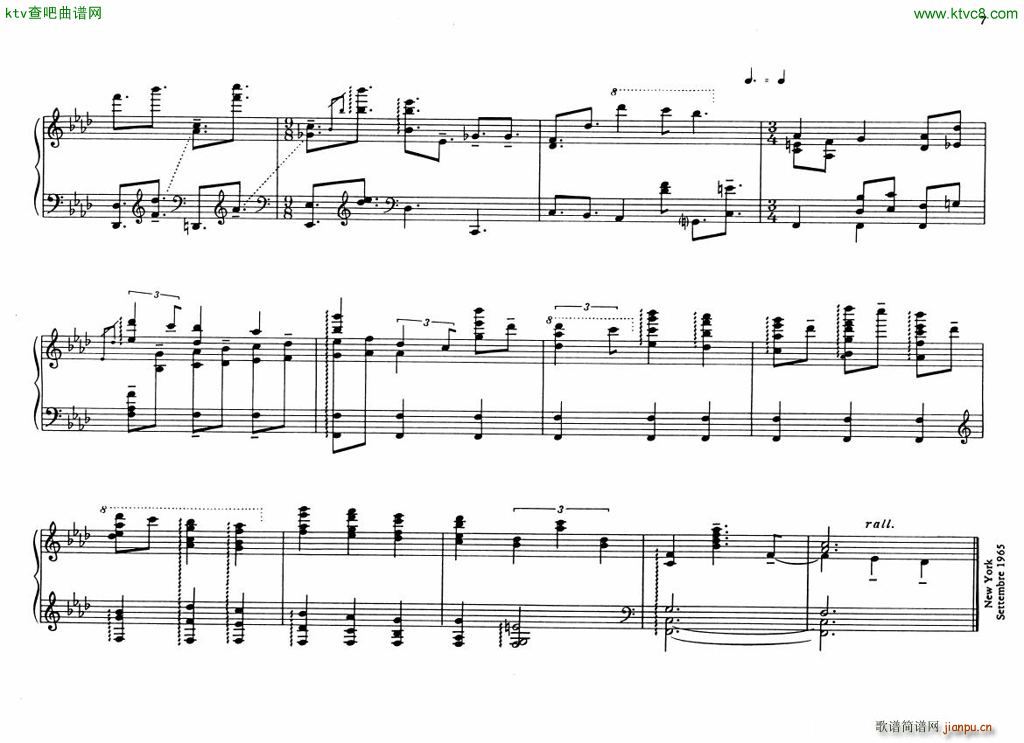 Berio 6 Encores for Piano()7