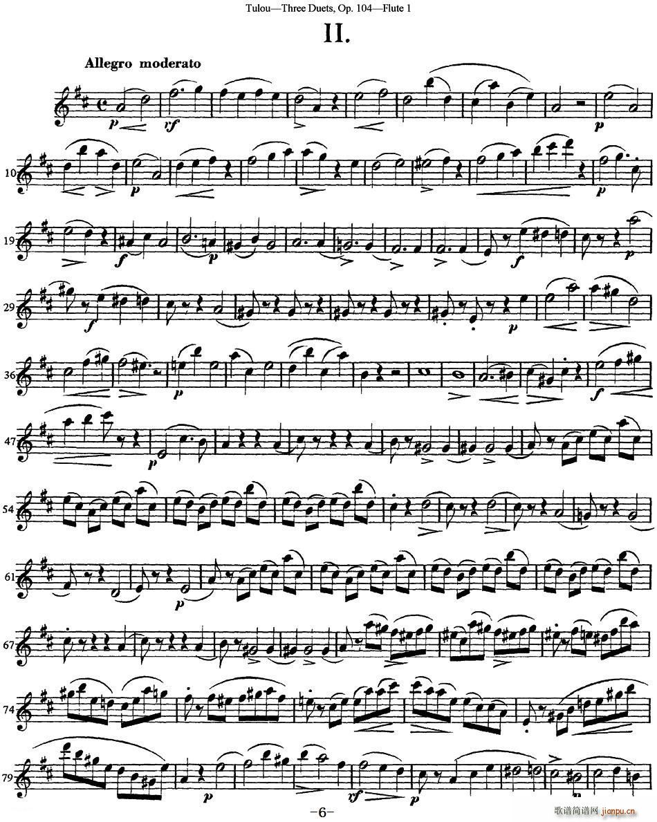 ͼ¶׳ѼOp 104 Flute 1 NO 2()1