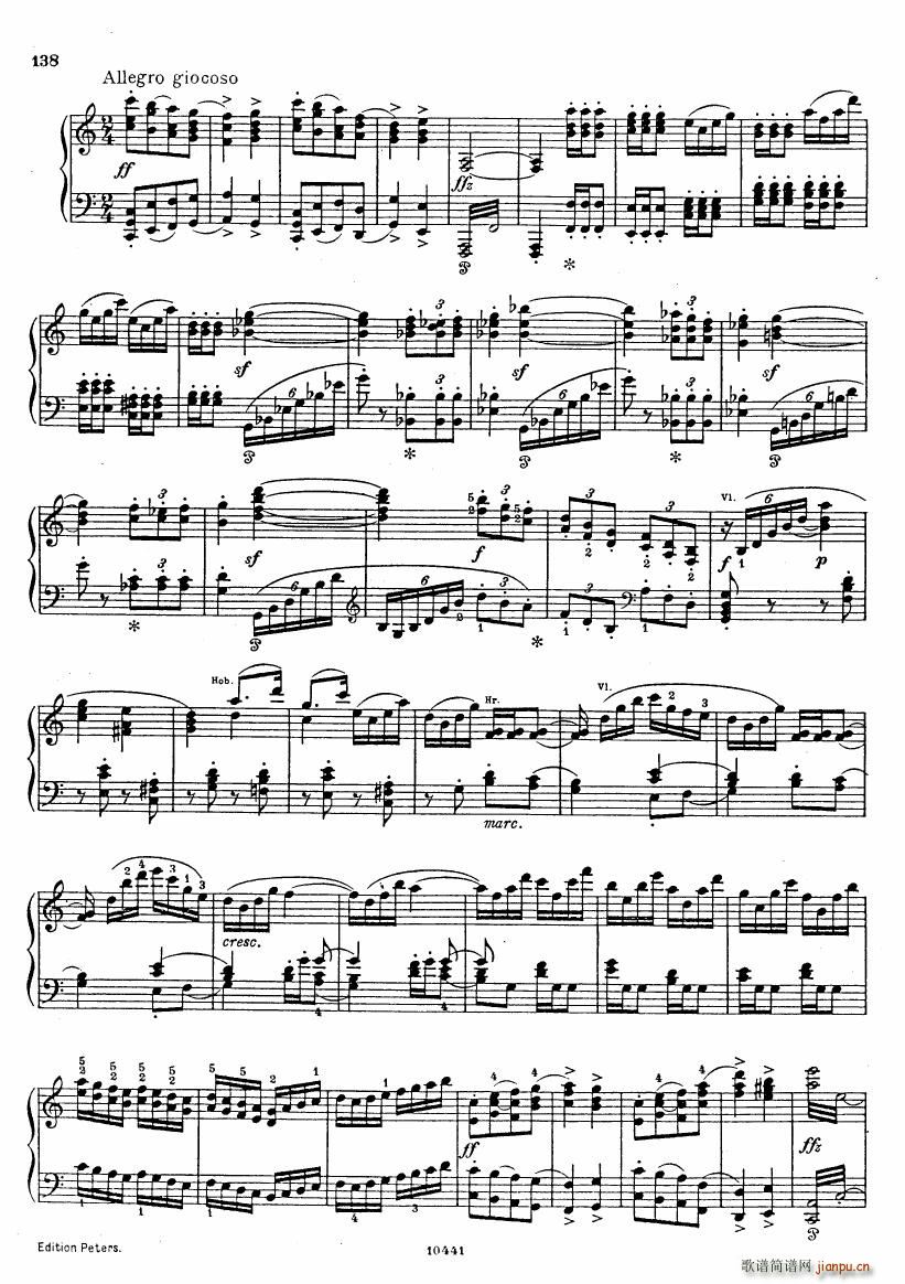 Brahms op 98 Singer Symphonie Nr 4()8
