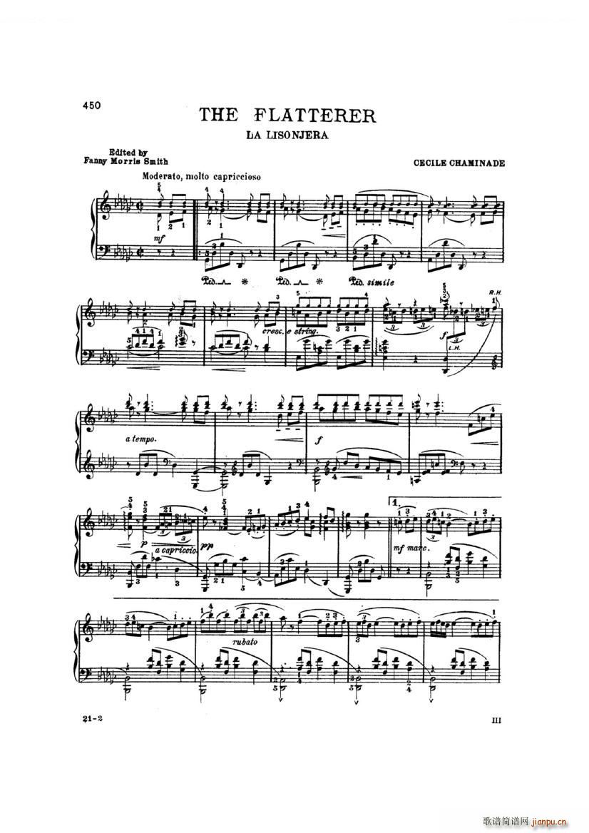 Cecile Chaminade The Flatterer The Flatterer(ʮּ)3