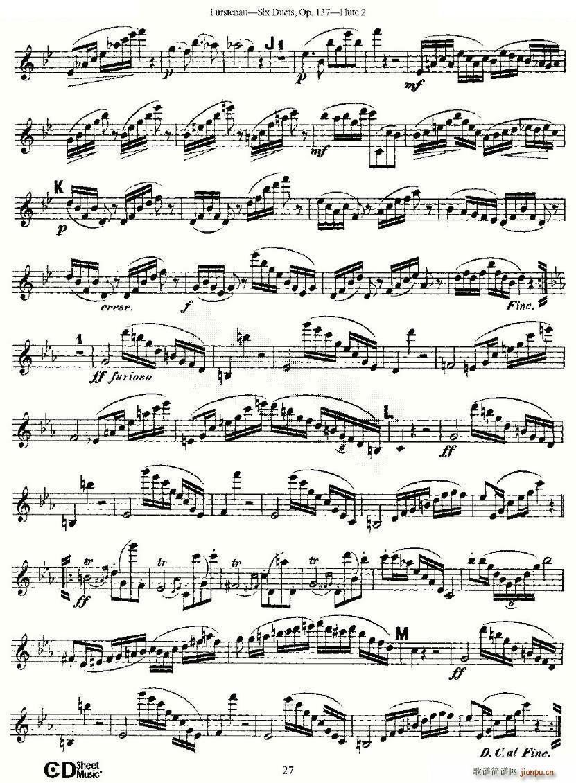Six Duets Op 137 ֮  Ʒ 137 ͭ()12