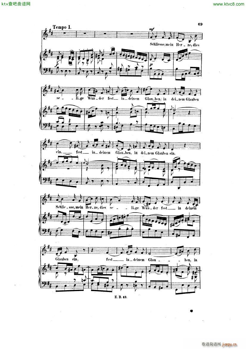 Bach JS BWV 248 Christmas Oratorio No 30 35()6