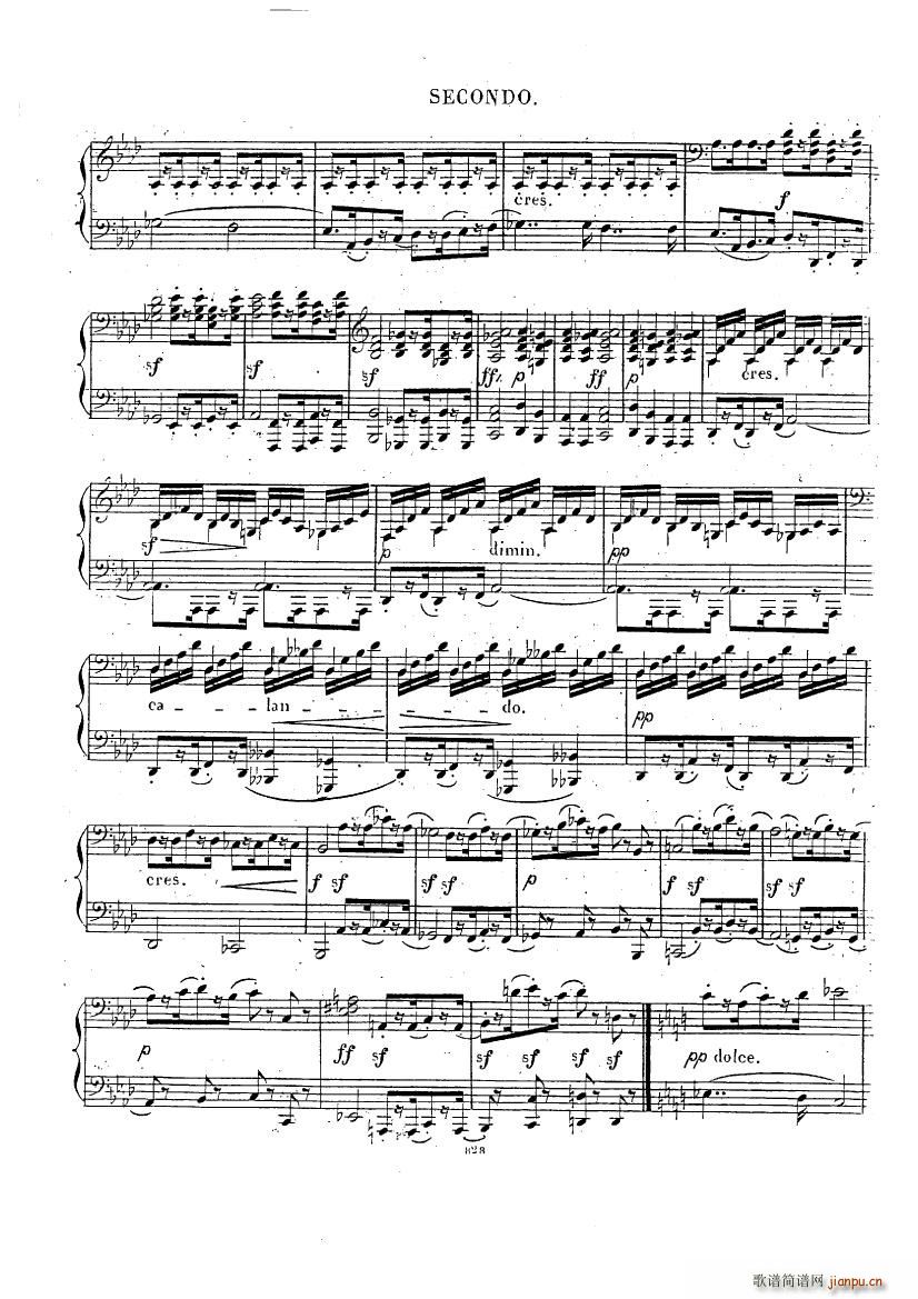 Czerny op 226 Fantasie f Moll 4H()3