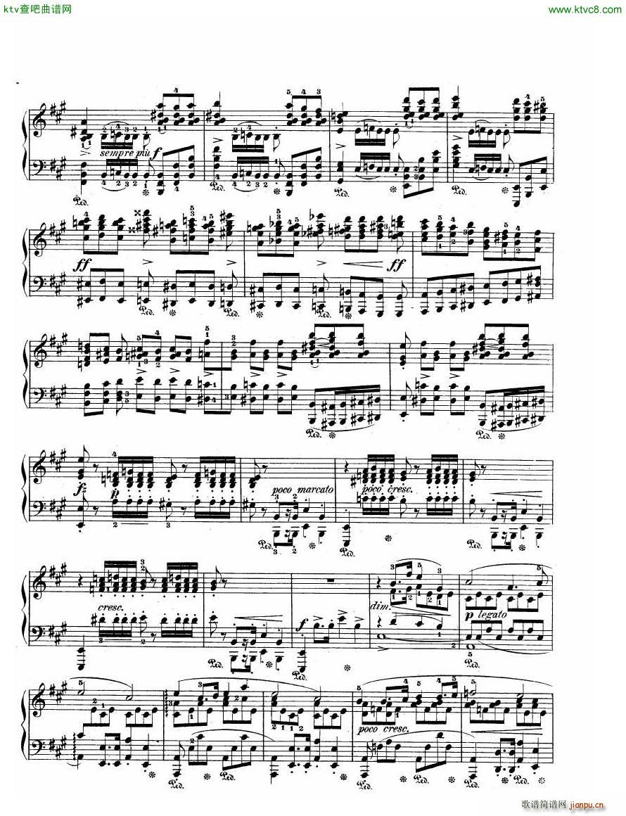 Chopin Allegro de Concerto Op 46()3