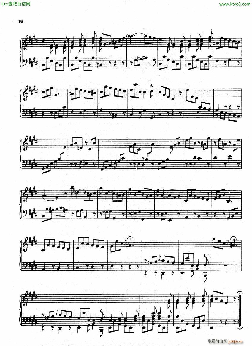 Bach CPE 6 Prussian Sonatas()16