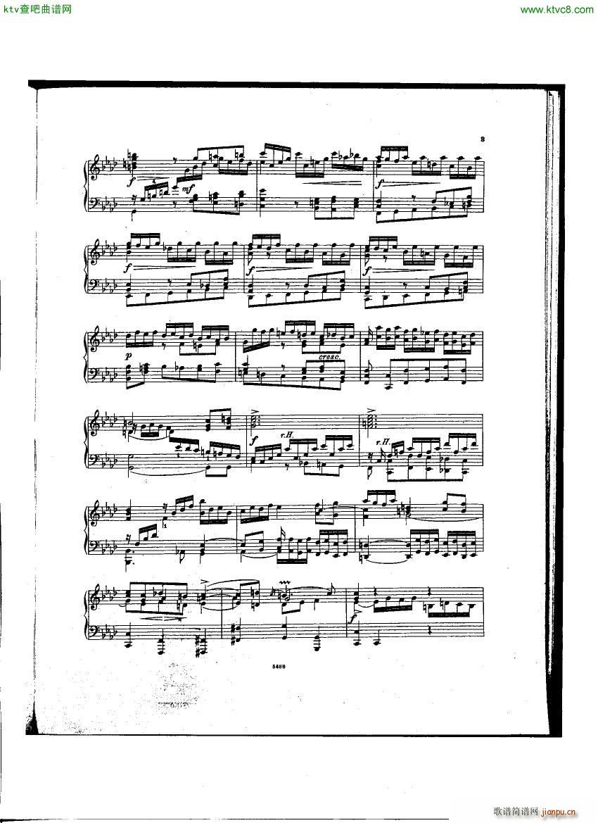 Bach D Albert Prelude and Fugue f min()3