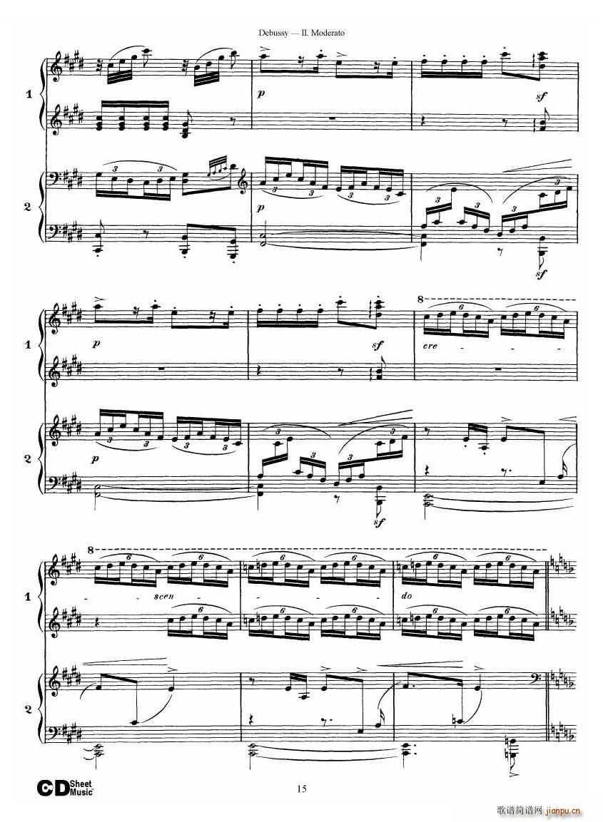 Debussy Printemps II Printemps II(ʮּ)15