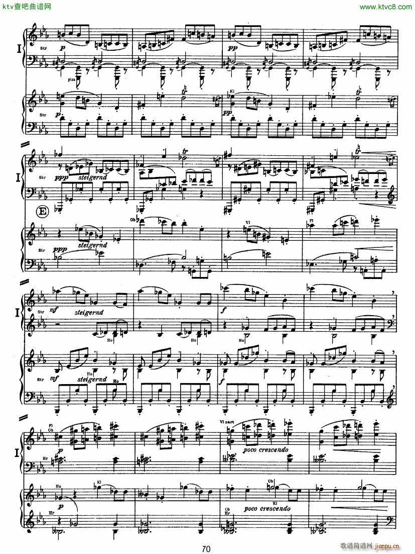 Bruckner Symphony No 4 4 hands arr ()19
