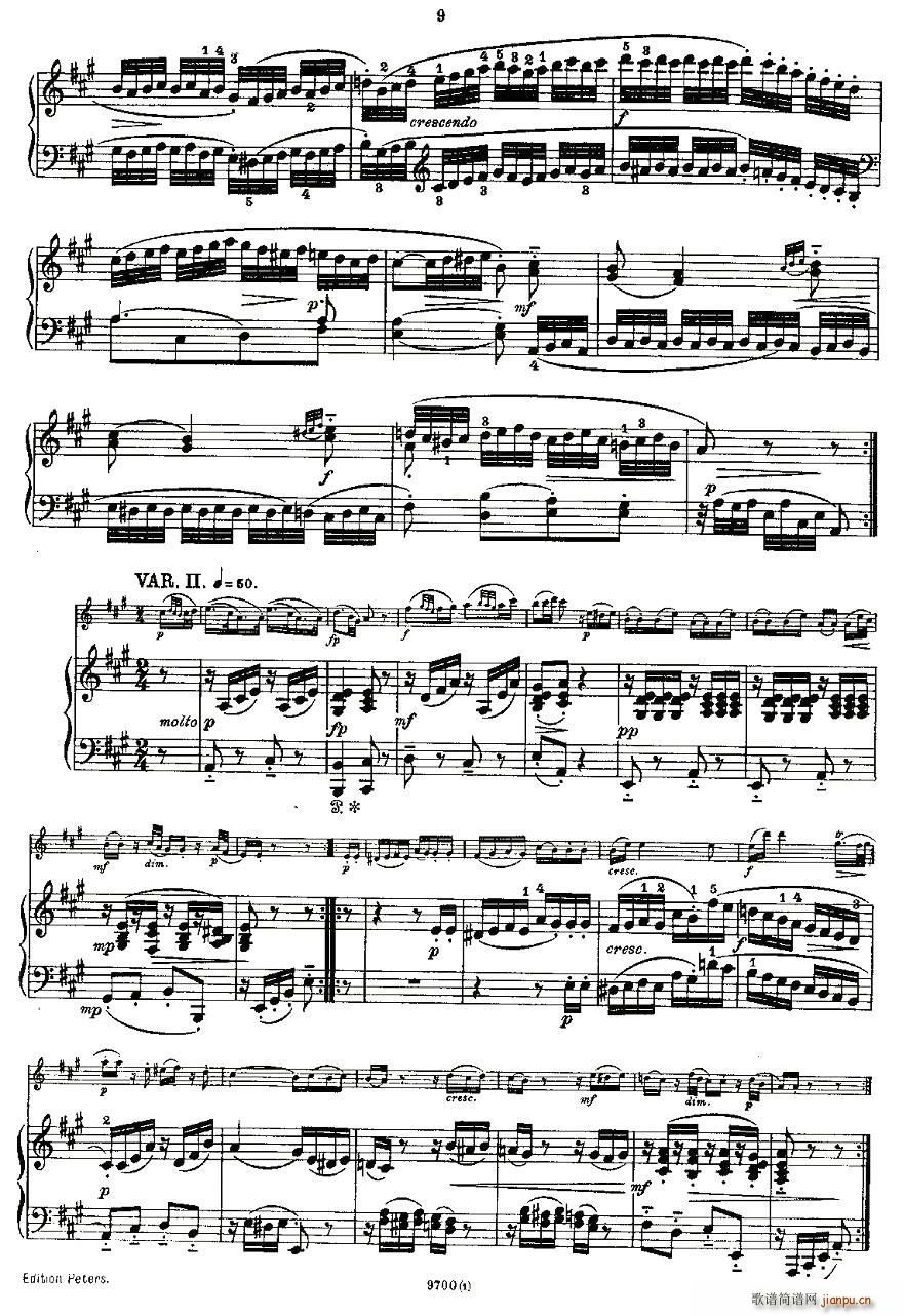 Mozart Violin Sonata No 1 KV 305 һС(С)9