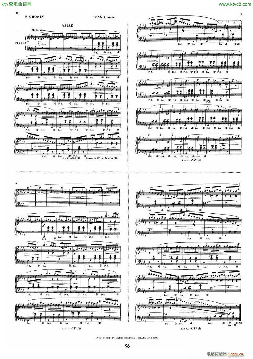 chopin minute waltz transcriptions collection ()43