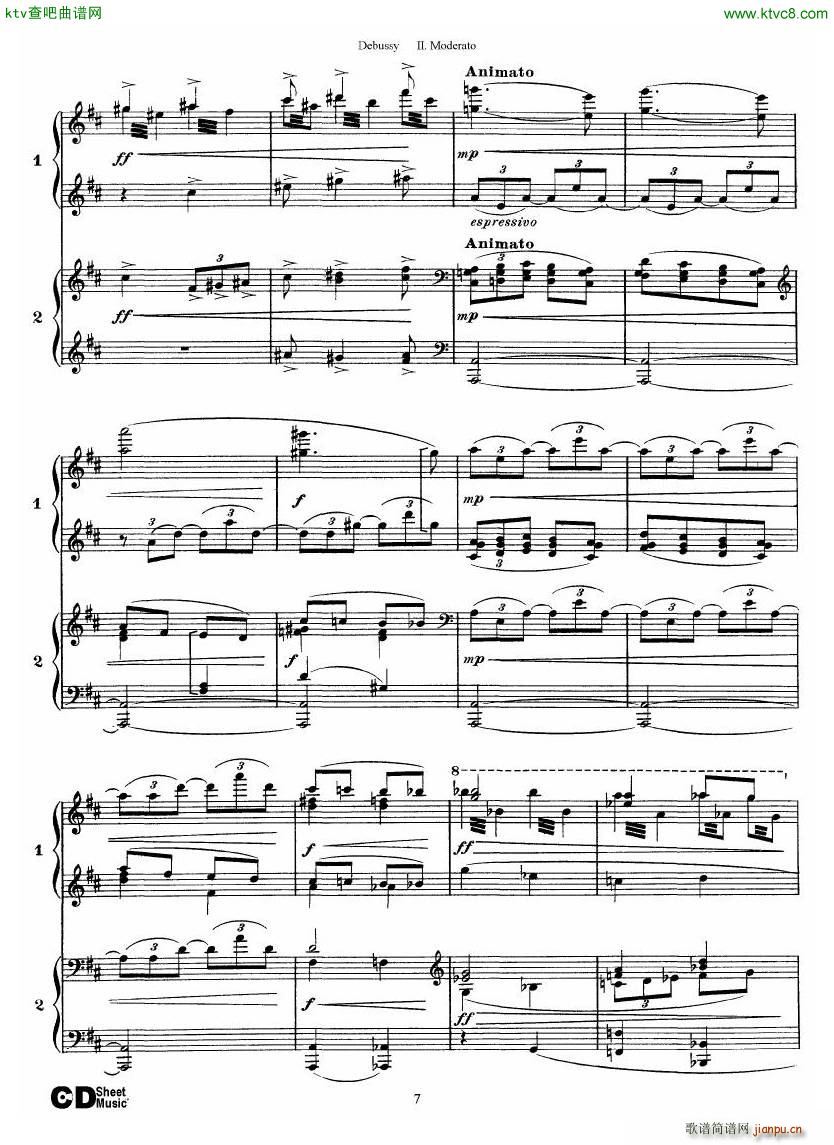 Debussy Printemps II()7