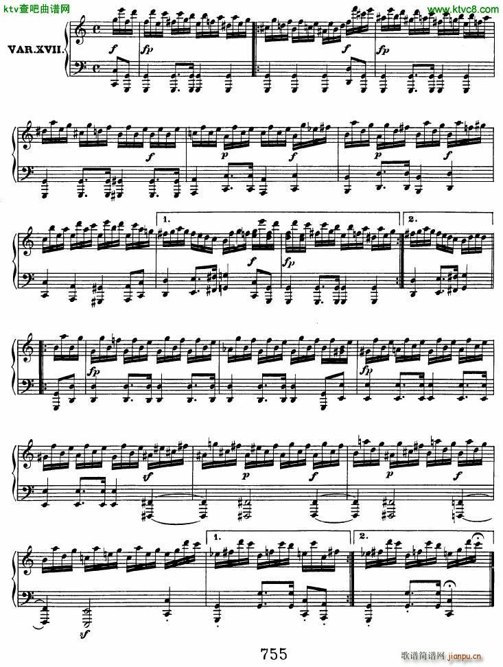 Beethoven op 120 Diabelli Variations()15