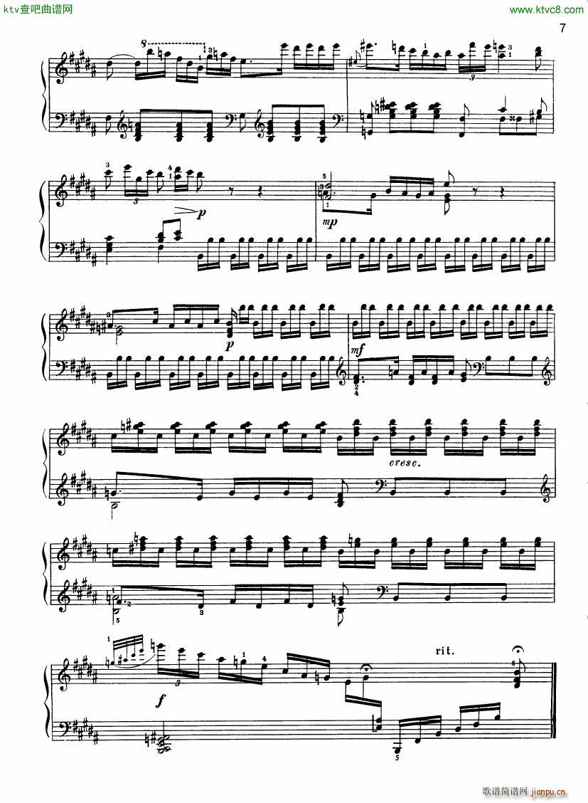 Field Sonata no4 b major()7