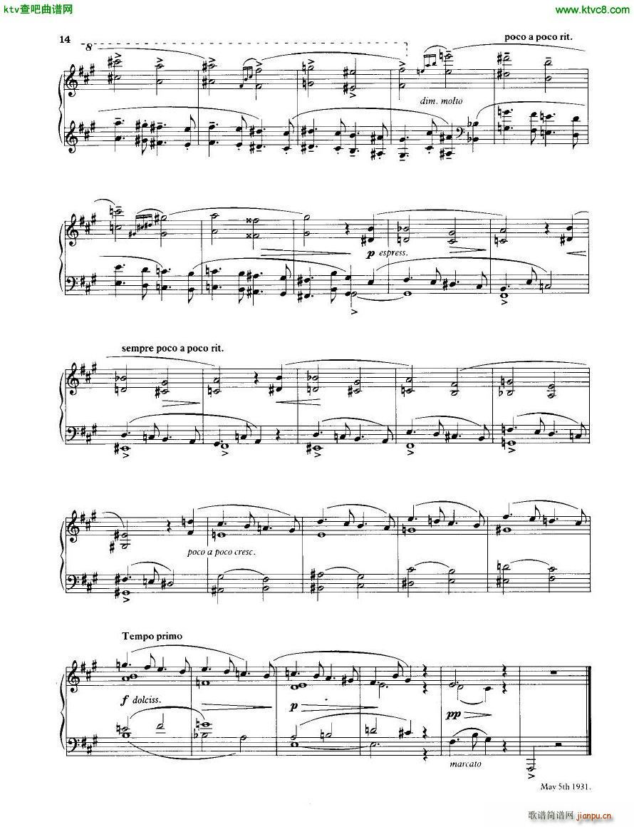 Britten 12 Variations()14