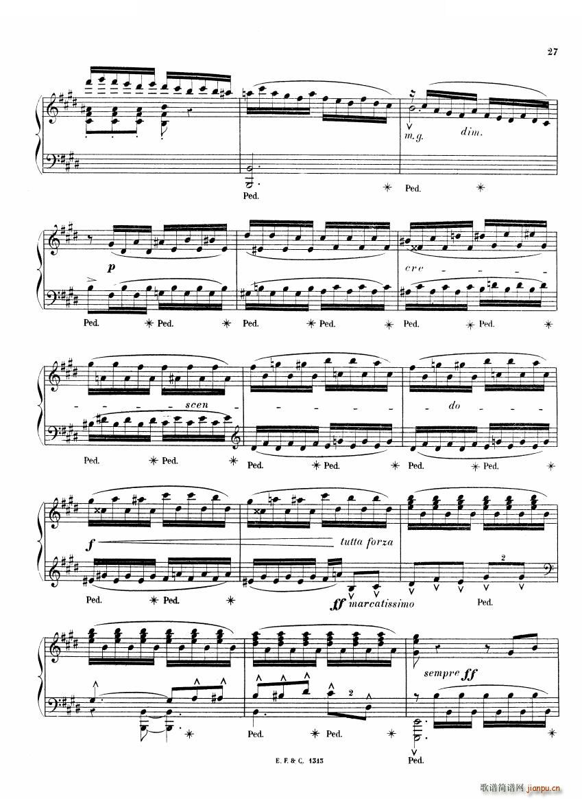Chaminade 6 Etudes Op35 һ 6 Etudes Op35 һ(ʮּ)27