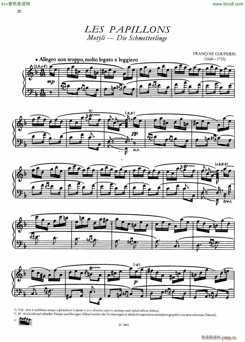 Baroque compositions for cembalo ed Ruzickova()20