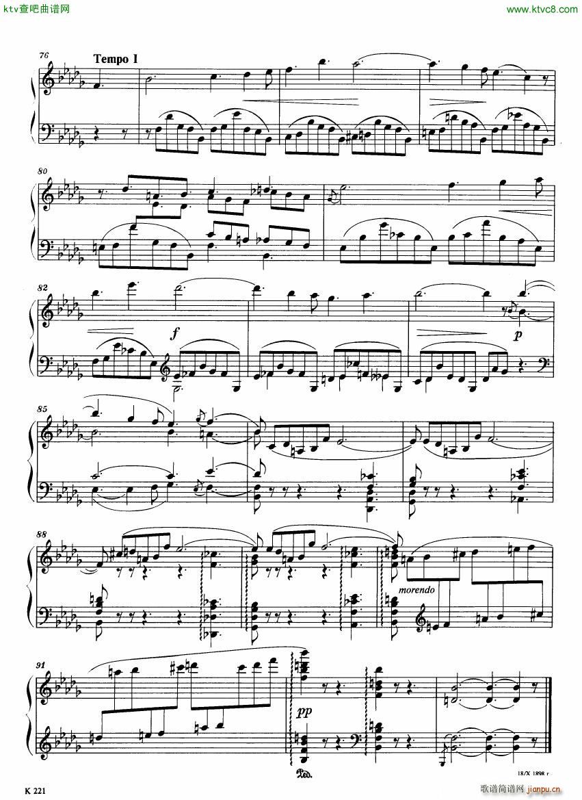 Balakirev Nocturne No 1 1898()7