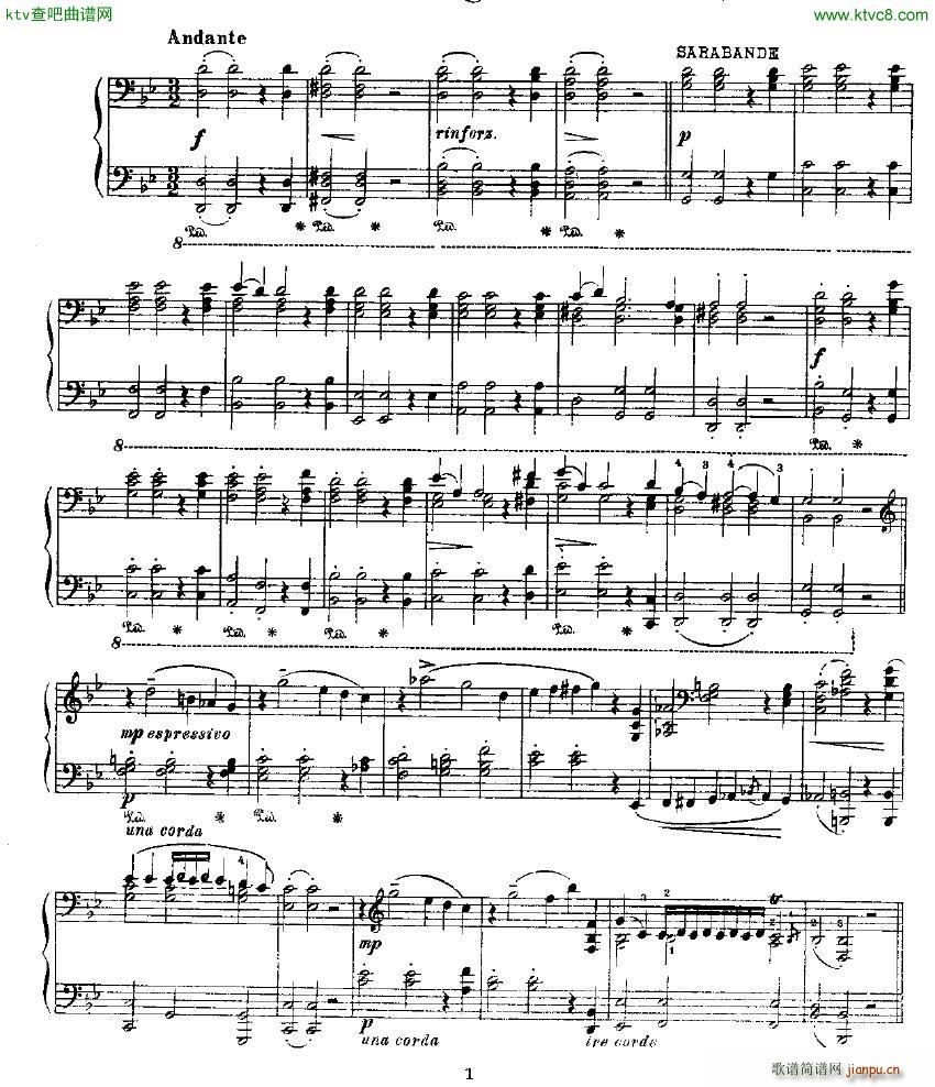 Sarabande Chaconne Handel()1