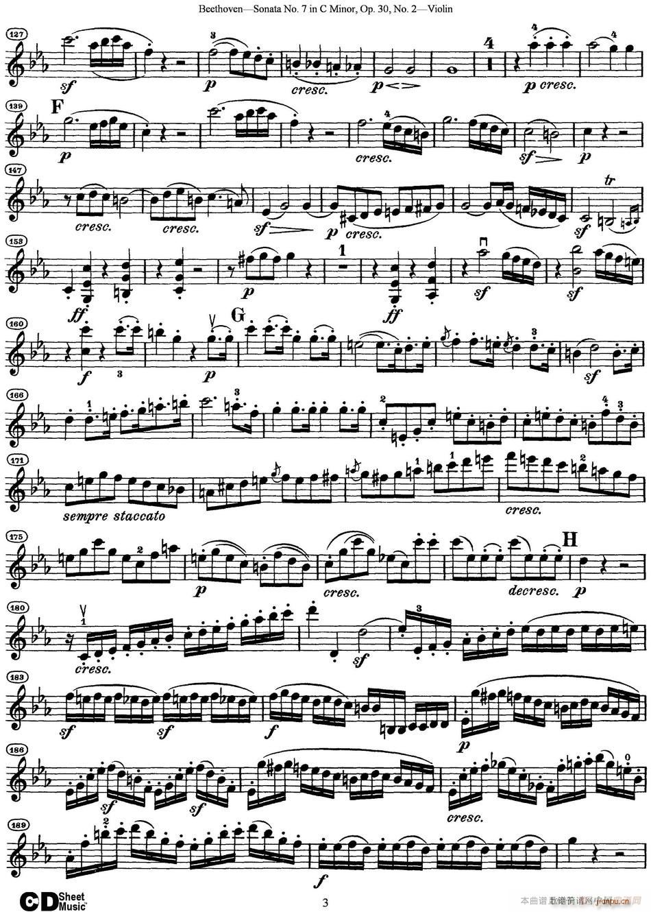 Violin Sonata No 7 in C Minor Op 30 No 2(С)3