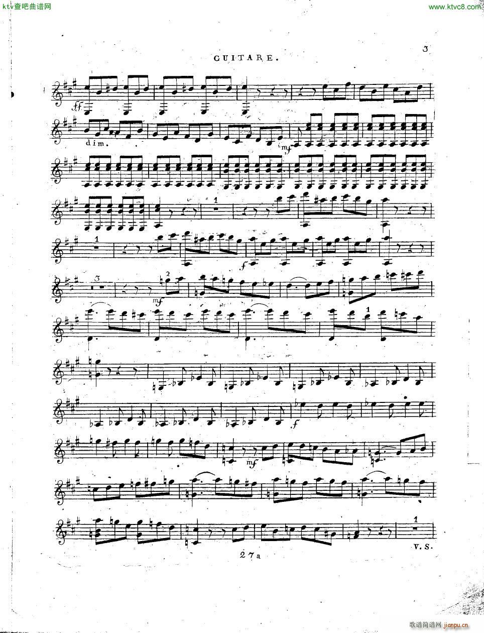 Carulli op 189 3 Duos nocturnes git pno()10