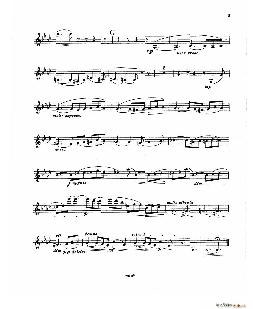 Bowen Barcarolle for violin and piano()21