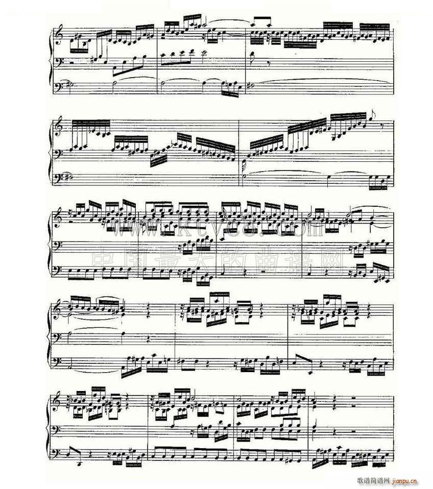 Prelude and Fugue in A Minor BWV 543 ܷ(ʮּ)3