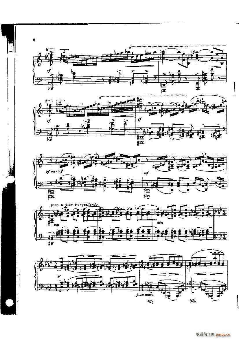 Bowen Op 72 Piano Sonata No 5 in F()7