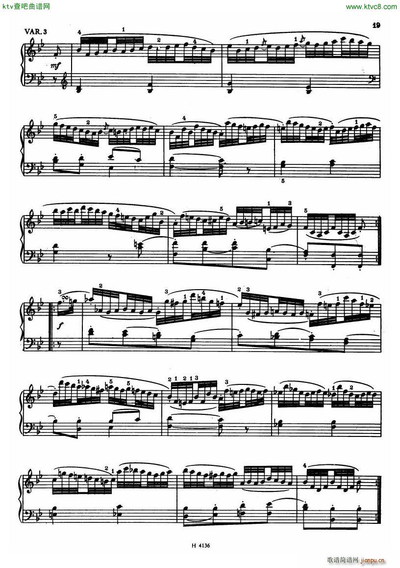 Czech piano variations from 18th century()17