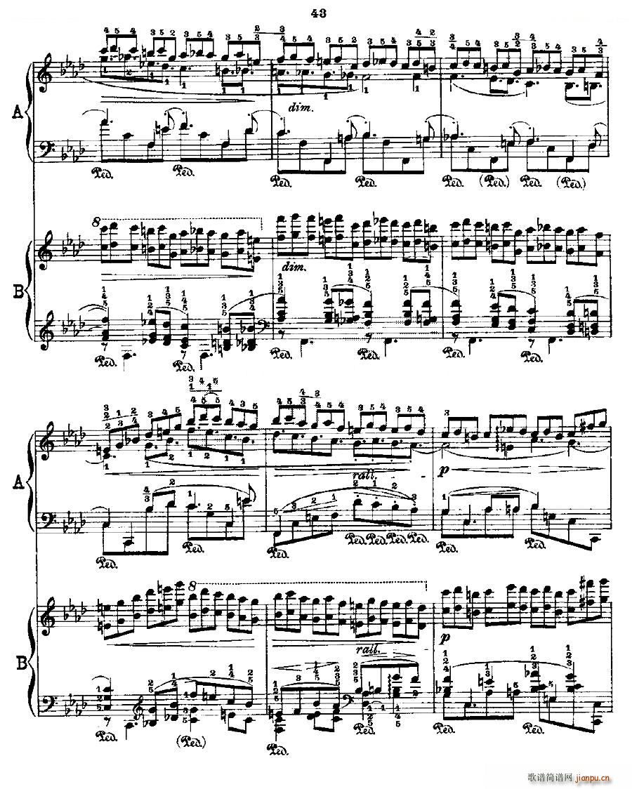 Ф ϰ Fr Chopin Op 25 No2 3()5