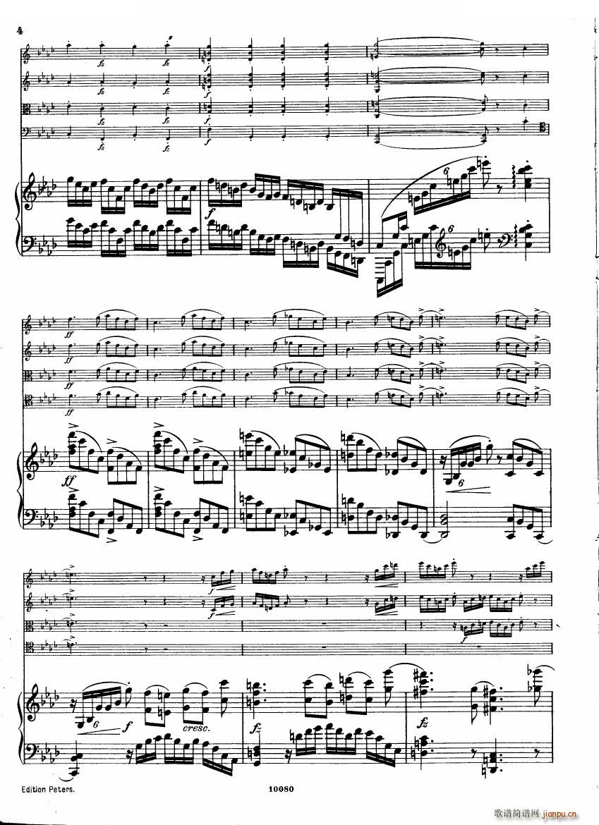 Brahms op 34 Piano Quintet f minor score һ()3