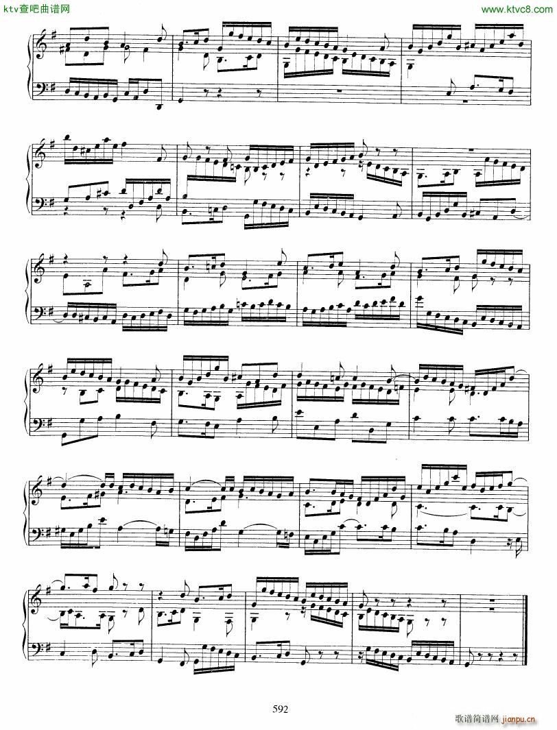 Bach JS BWV 916 Toccata in G()8