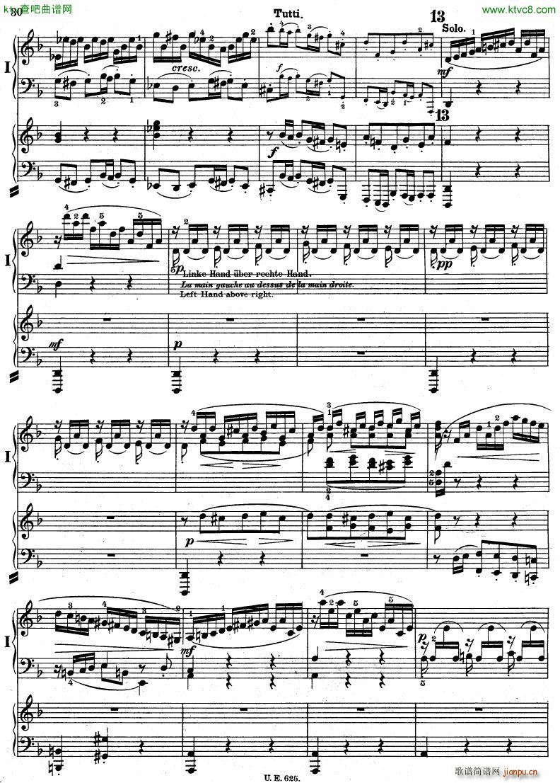 Bach JS BWV 1052 Keyboard Concerto in d ed R ntgen()31