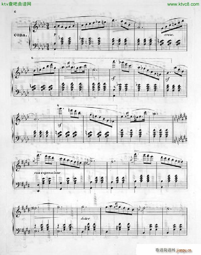 Carreno The Gottschalk Waltz()6